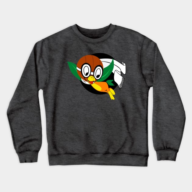 Orange Bird Pilot Crewneck Sweatshirt by The Dept. Of Citrus